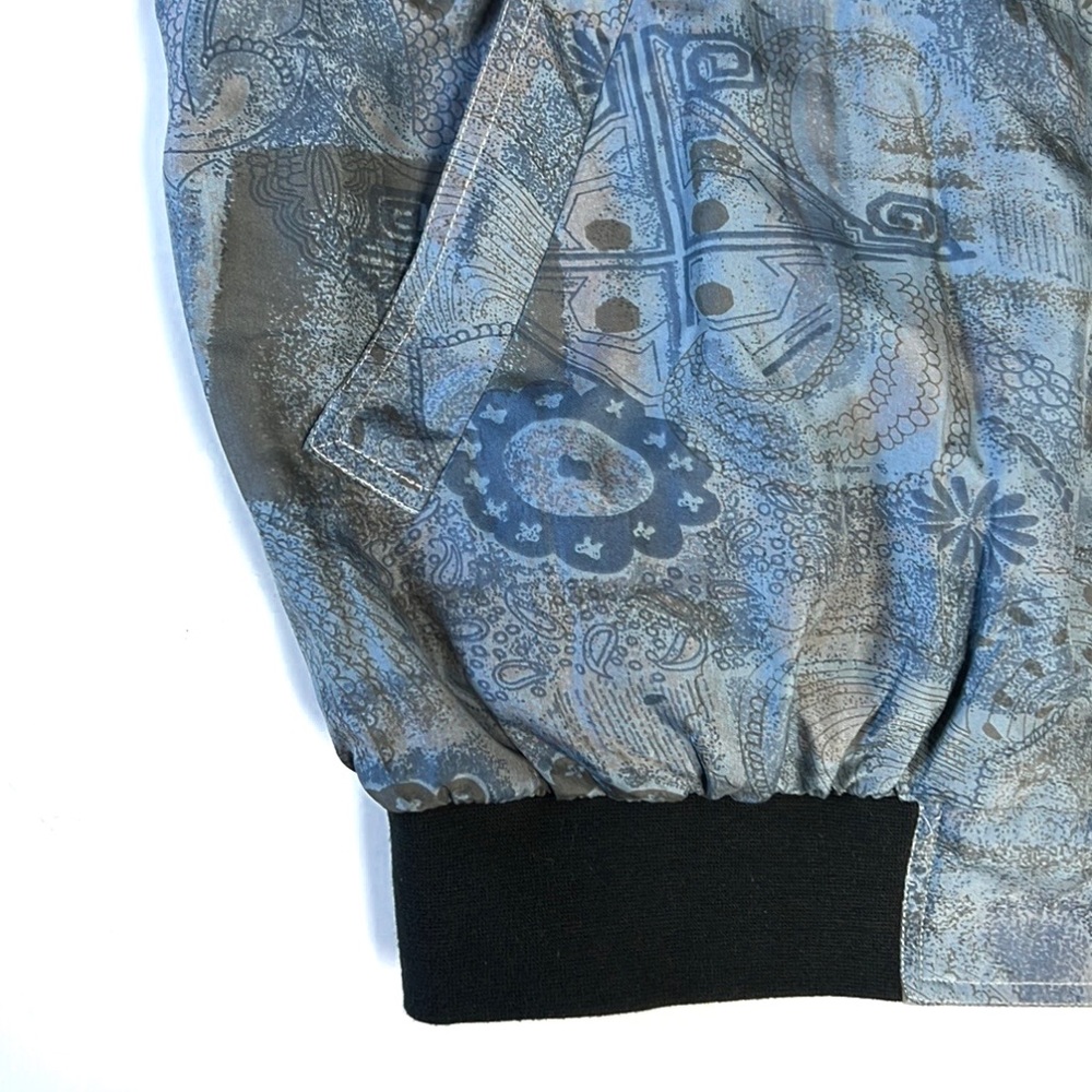 Vintage bomber jacket silk - Picture 6 of 8